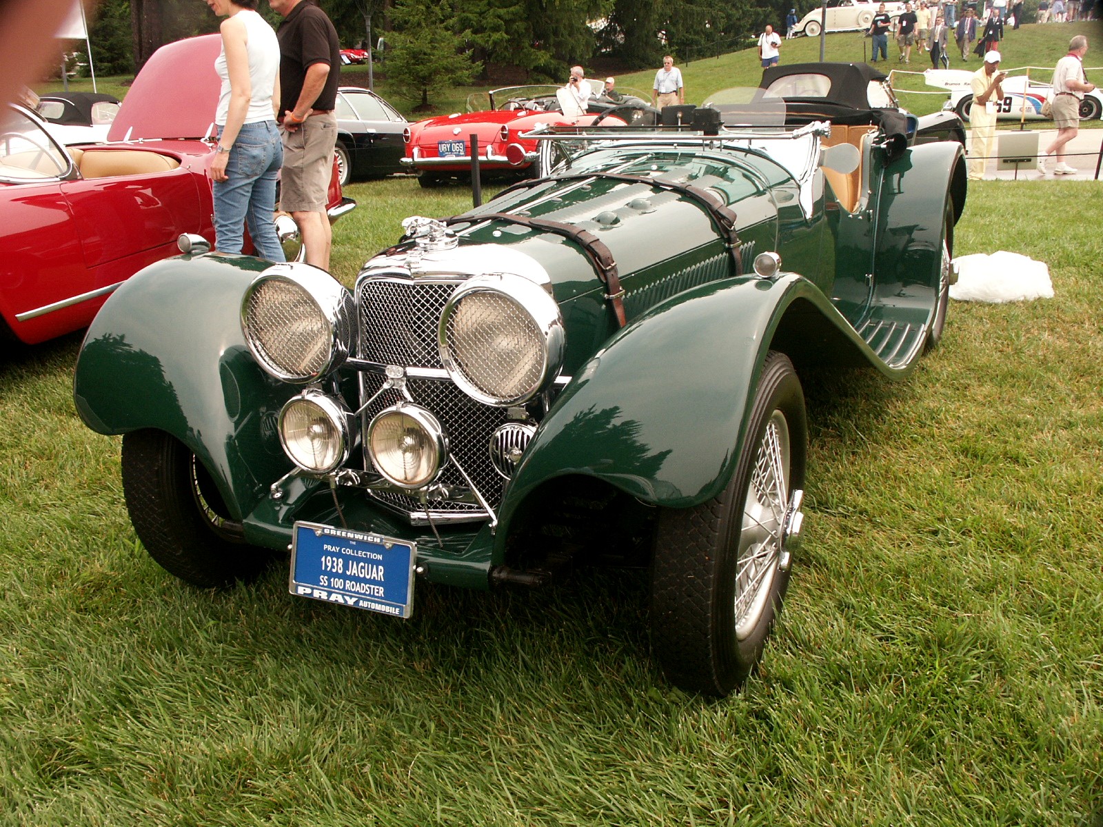 Jaguar SS-100 roadster