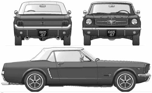 Ford Mustang 289 Convertible