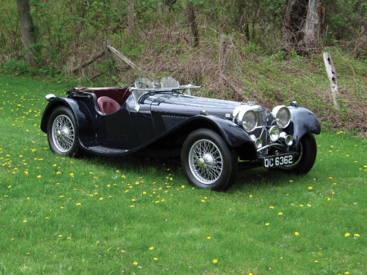 Jaguar SS-100 roadster