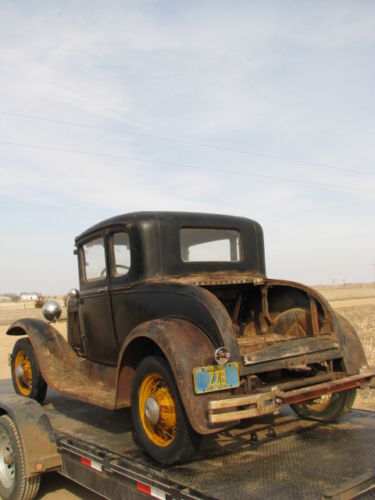 Model A 5 Window Coupe Stakebed Truck