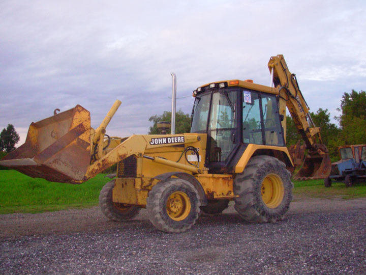 John Deere Backhoe