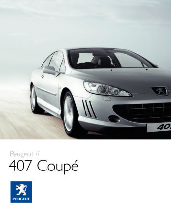 Peugeot 407 Coup