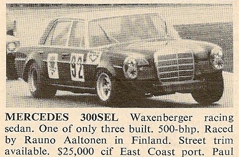 Mercedes-Benz 300 SEL LI