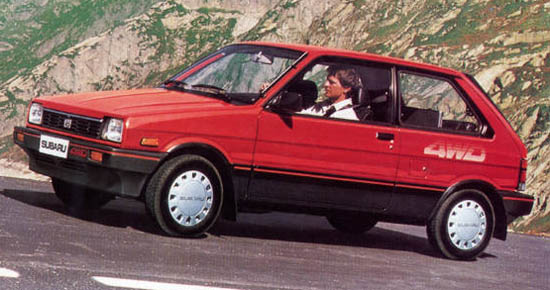 Subaru Justy 12 4WD