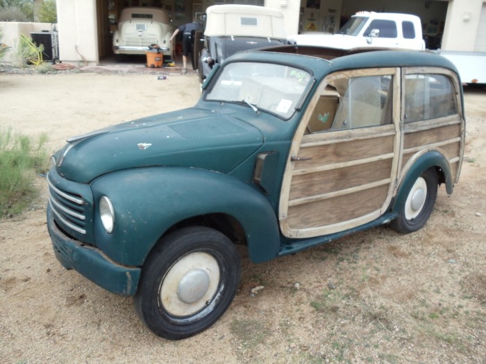 Fiat 500C Giardinera wagon