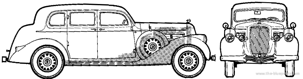 Pierce-Arrow 1601 4 Door Sedan Pierce-Arrow 1601 4 Door Sedan