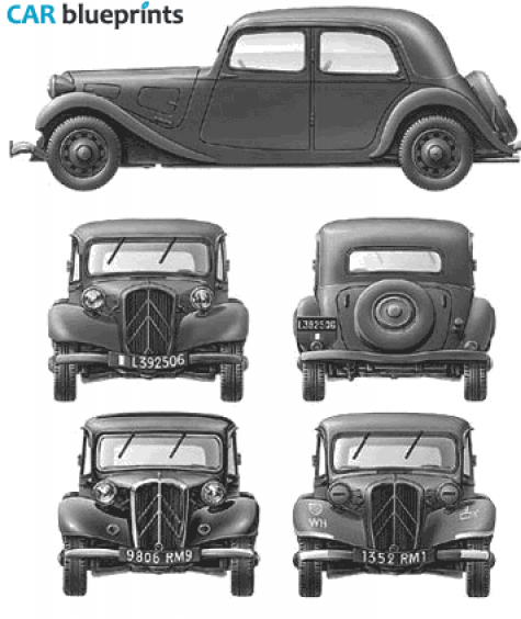 Citroen Traction Avant 11CV