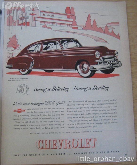 Chevrolet 2 Door Fleetline Deluxe