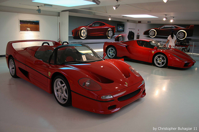 Ferrari F-50 and Enzo