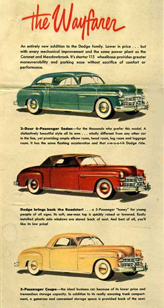 Dodge D-41 Wayfarer Dodge D-41 Wayfarer