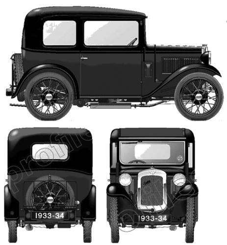 Austin Seven saloon