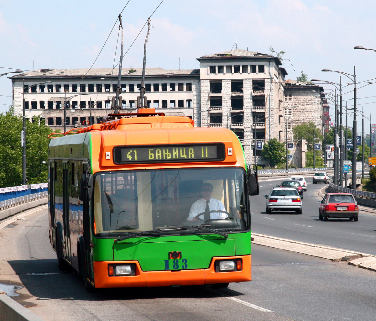 Belkomunmash Trolley bus