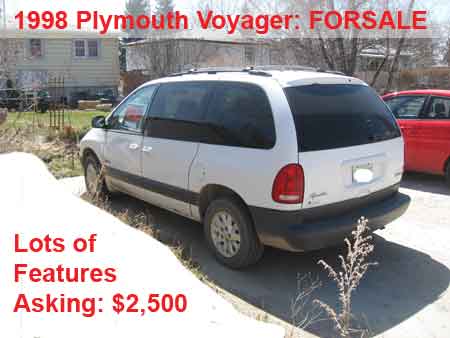 Plymouth Voyager Van