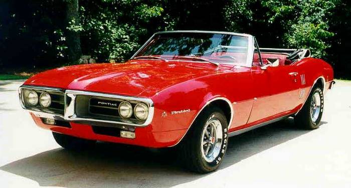 Pontiac Firebird Convertible