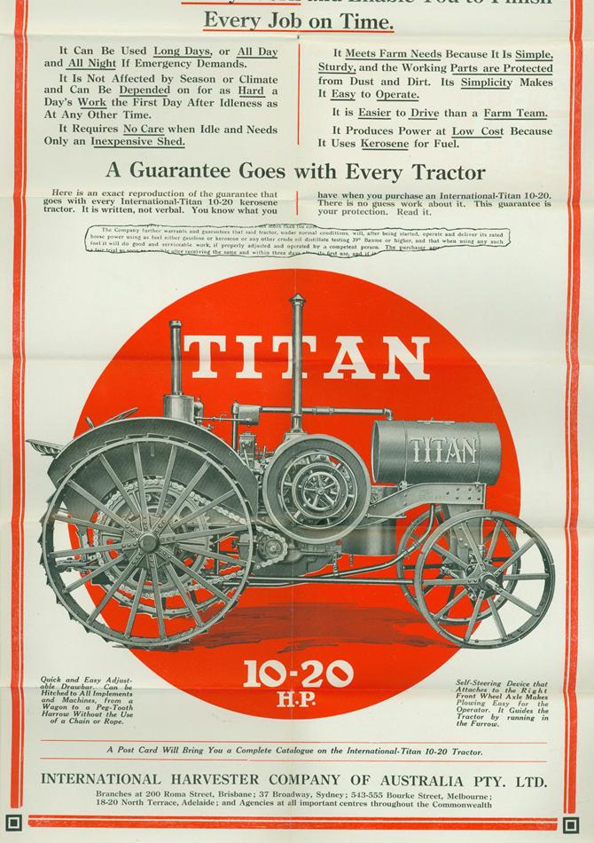 International Harvester Titan 10-20