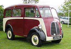 Morris Commercial Type J van