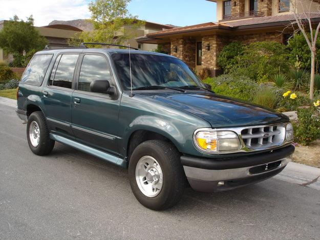 1995 Green ford explorer #9