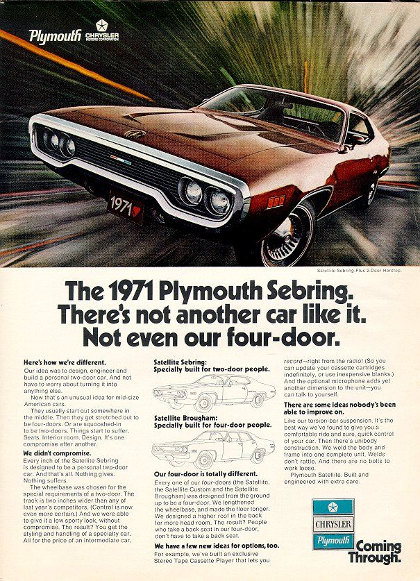 Plymouth Satellite Sebring