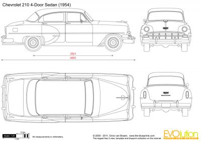 Chevrolet 210 4-dr Sedan