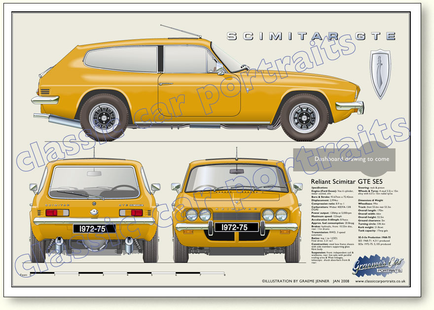 Reliant Scimitar GTE SE5a