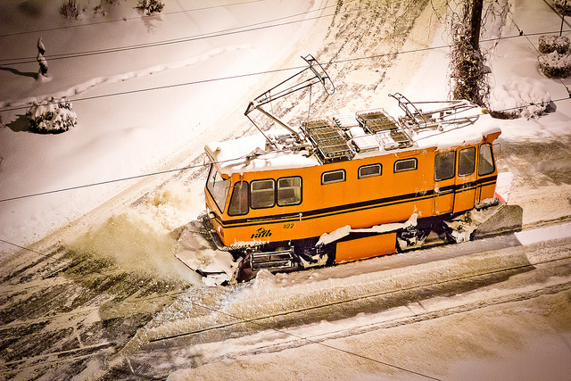 Tram Snowcleaner