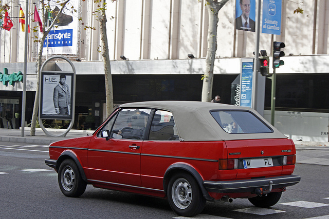 Volkswagen Golf Cabriolet GLi