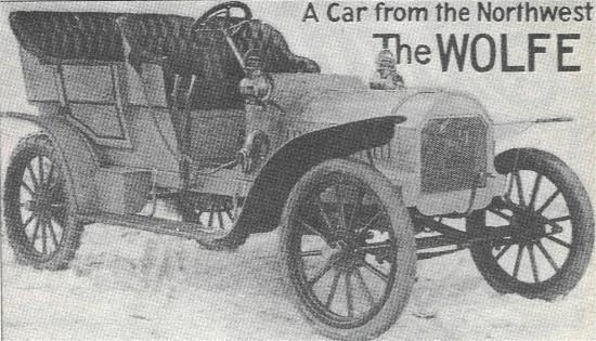 Wolfe Model D Touring Car