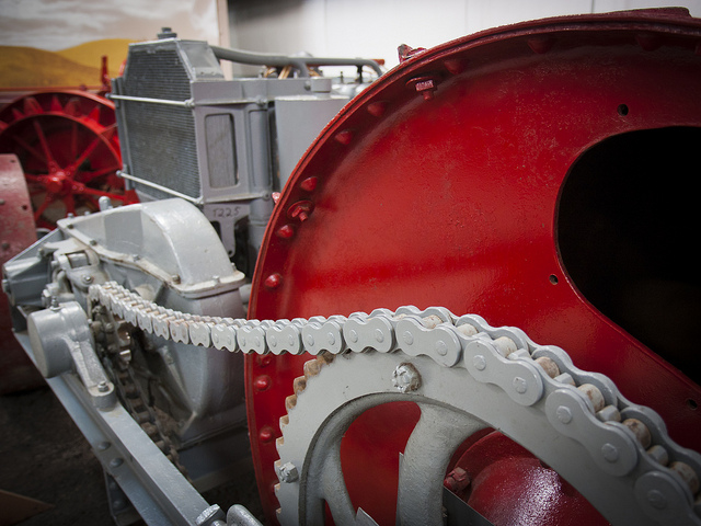 Gray Drum Drive Tractor