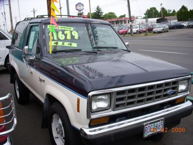Ford Bronco Ii 4x4 Picture 10 Reviews News Specs Buy Car
