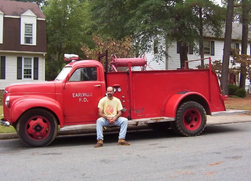 Ford 1 ton COE firetruck