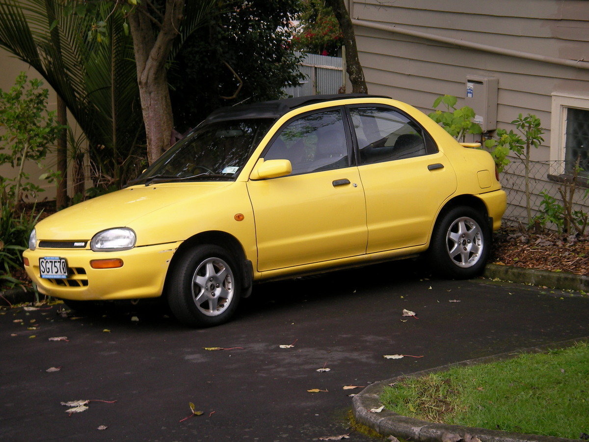 Mazda 121 soft top