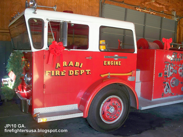 American LaFrance Fire Truck Engine