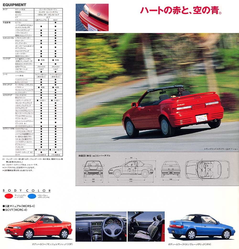Suzuki Cultus Convertible
