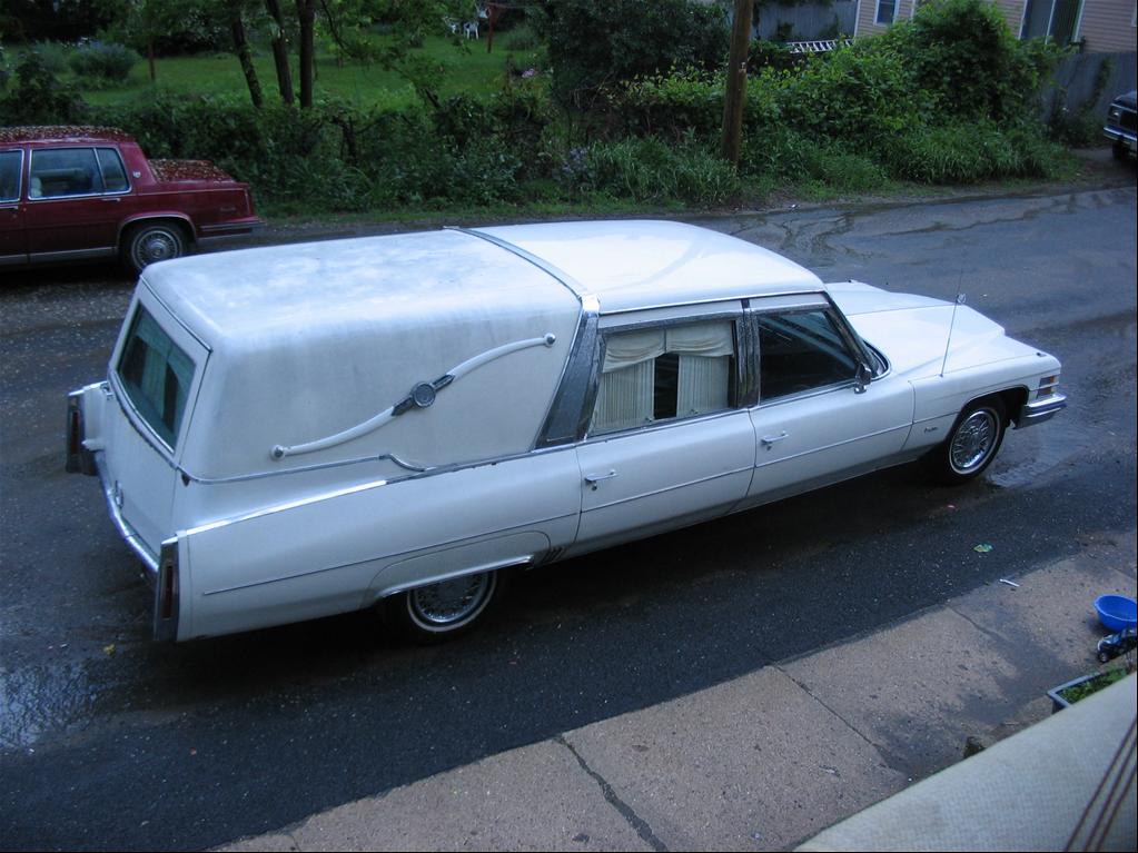 Cadillac Fleetwood hearse