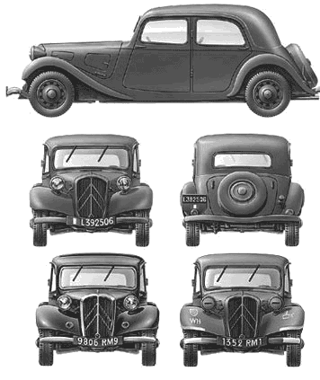 Citroen Traction Avant 11CV