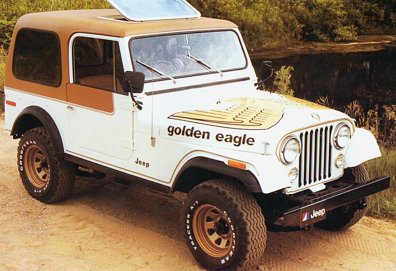Jeep CJ-7 Golden Eagle.
