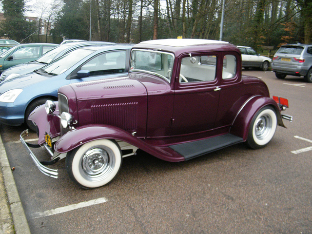 Ford Model B 5 Window Coupe