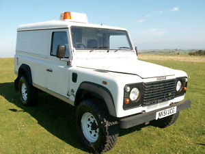 Land Rover Defender utility van