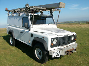 Land Rover Defender utility van