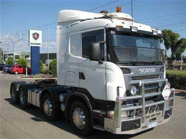 Scania R580 LB 8X4 HNB