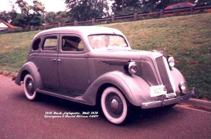 Nash Lafayette 3618 sedan