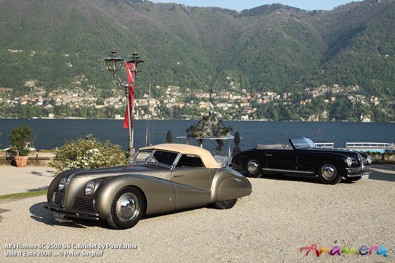 Alfa Romeo 6C 2500 Villa deste cabriolet