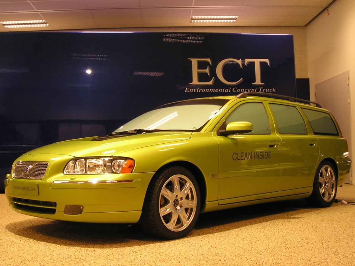 Volvo V70 environmental car