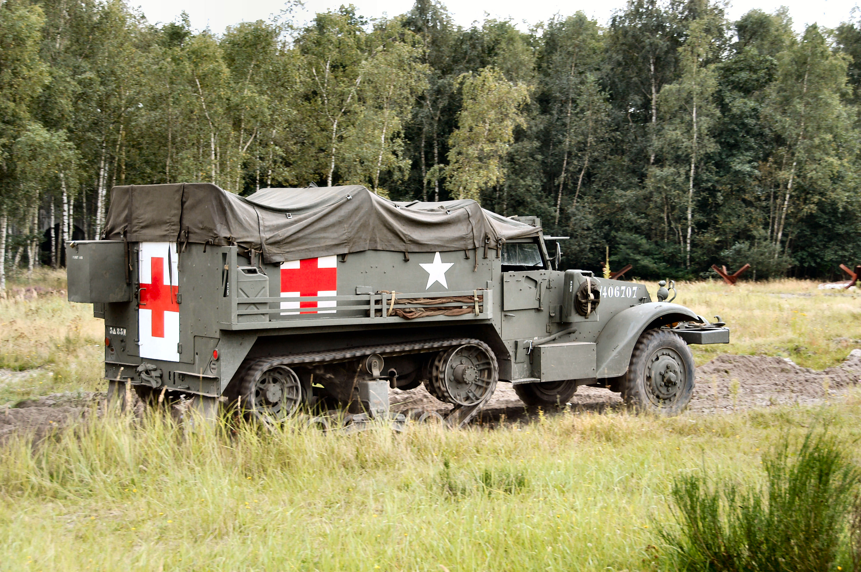 White Half Track