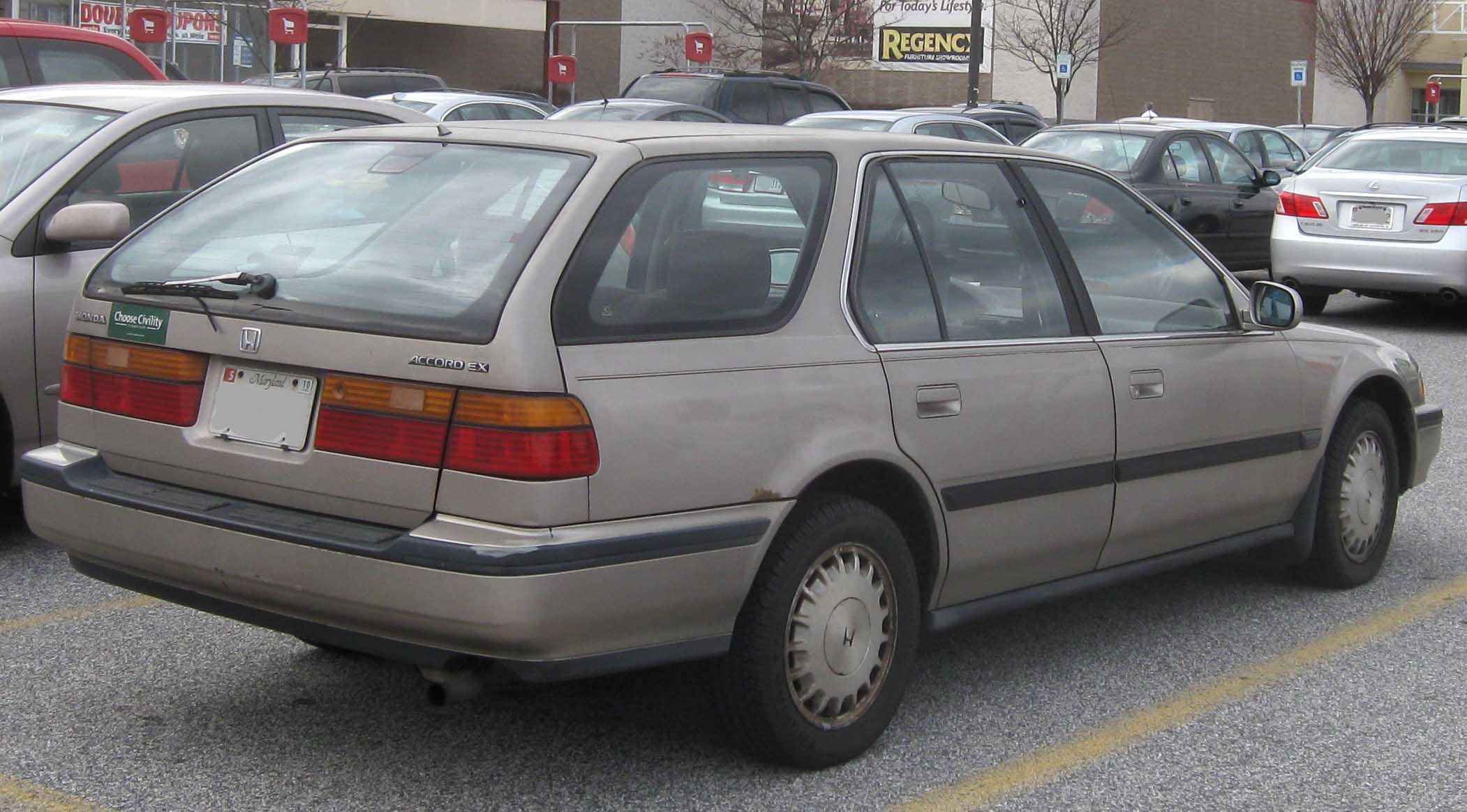 Honda accord wagon 6