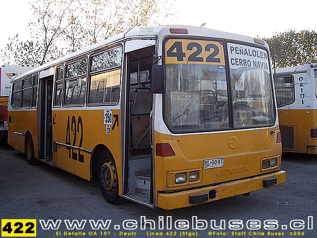 El detalle Oa 101 El detalle Oa 101