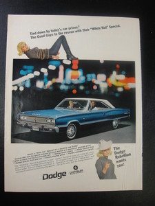 Dodge Coronet 440 white hat special