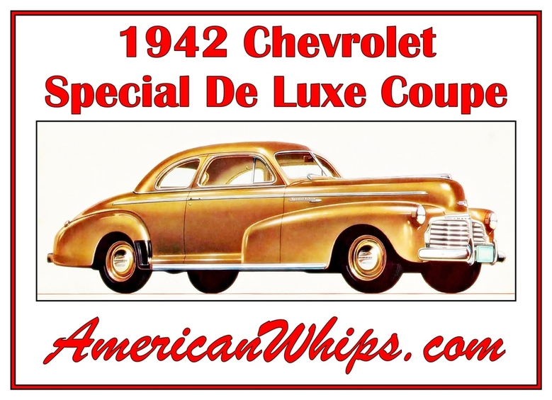 Chevrolet Special De Luxe coupe