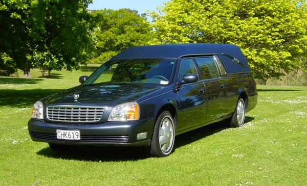 Cadillac De Ville hearse