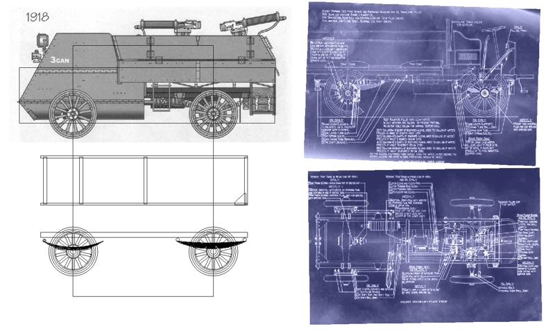 Autocar 2 ton truck chassis